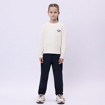 YWDU114-4 Lifestyle Crew Neck Sweatshirt Egg Shell